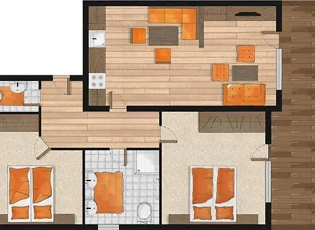 Haus Vogelweide شقة